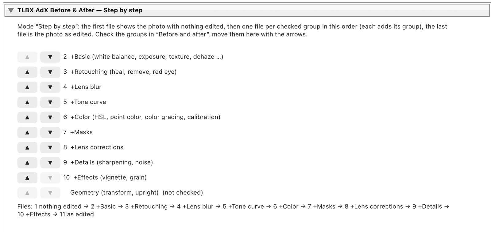 Step 5: Step by step mode (3)